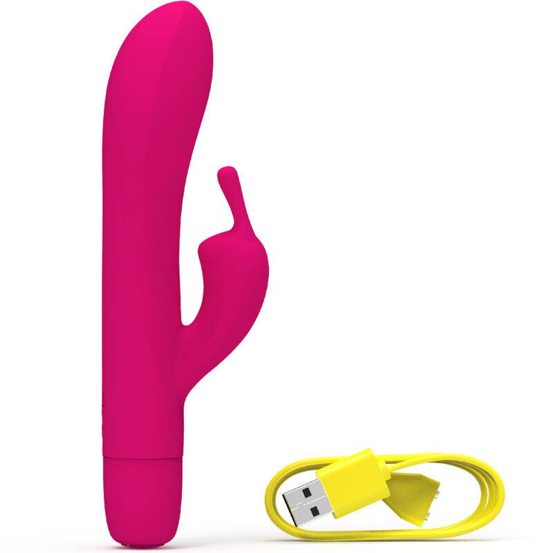 4897106300327 - - BWILD BUNNY INFINITE KLASSISCHER WIEDERAUFLADBARER VIBRATOR ROSA SILIKON