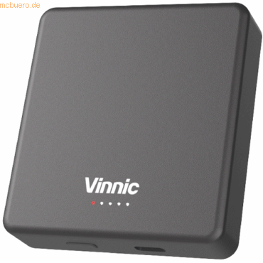 4898338014631 - Vinnic MANA Magnetic Wireless Powerbank 8000mAh grey