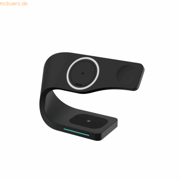 4898338014938 - Vinnic DIRAN 4-IN-1 Magnetic Wireless Charging Dock black