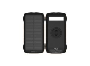 4898338016802 - VINNIC Powerbank SACA PEAK Solar 20000mAh IP65 1xUSB-C 3xUSB-A Akkumulatoren Gr 37 V 20000 mAh schwarz Powerbank