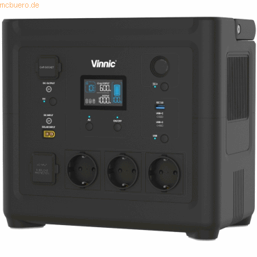 4898338016963 - Vinnic BATUR MINI+ Power Station PSB800 EU black