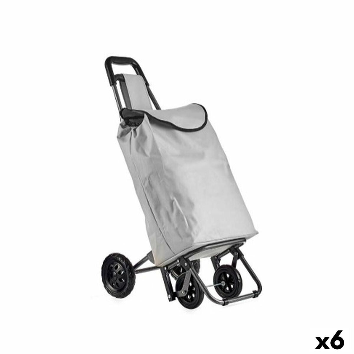 4899888289289 - Einkaufswagen WR3069-1 Schwarz Grau 30 L 22 x 98 x 38 cm (6 Einheiten)