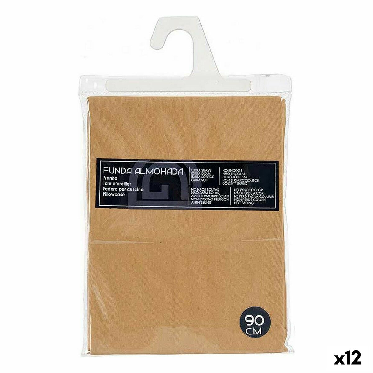 4899888531517 - Kissenbezug 45 x 03 x 90 cm Beige (12 Stück)