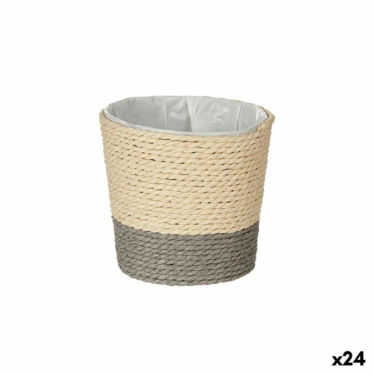 4899888545651 - Pflanzgefäß WY21-74 Graues natürliches Seil Kunststoff 11 x 105 x 11 cm (24 Einheiten) 4899888545651 - Pflanzgefäß WY21-74 Graues natürliches Seil Kunststoff 11 x 105 x 11 cm (24 Einheiten)