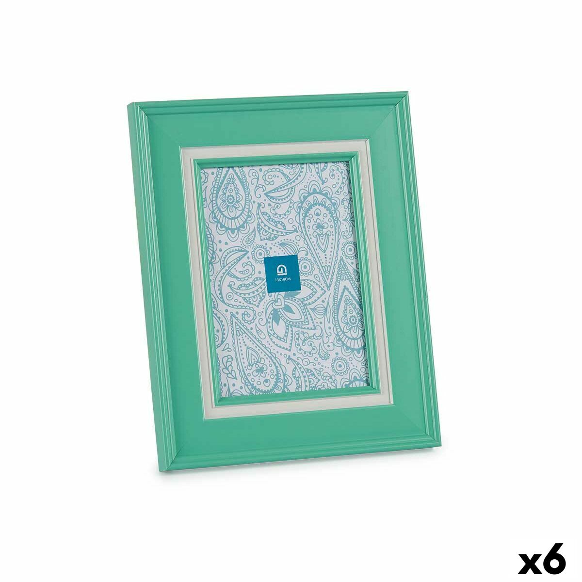 4899888547396 - Fotorahmen Kristall grün Kunststoff (6 Stück) (2 x 26 x 21 cm) 4899888547396 - Fotorahmen Kristall grün Kunststoff (6 Stück) (2 x 26 x 21 cm)