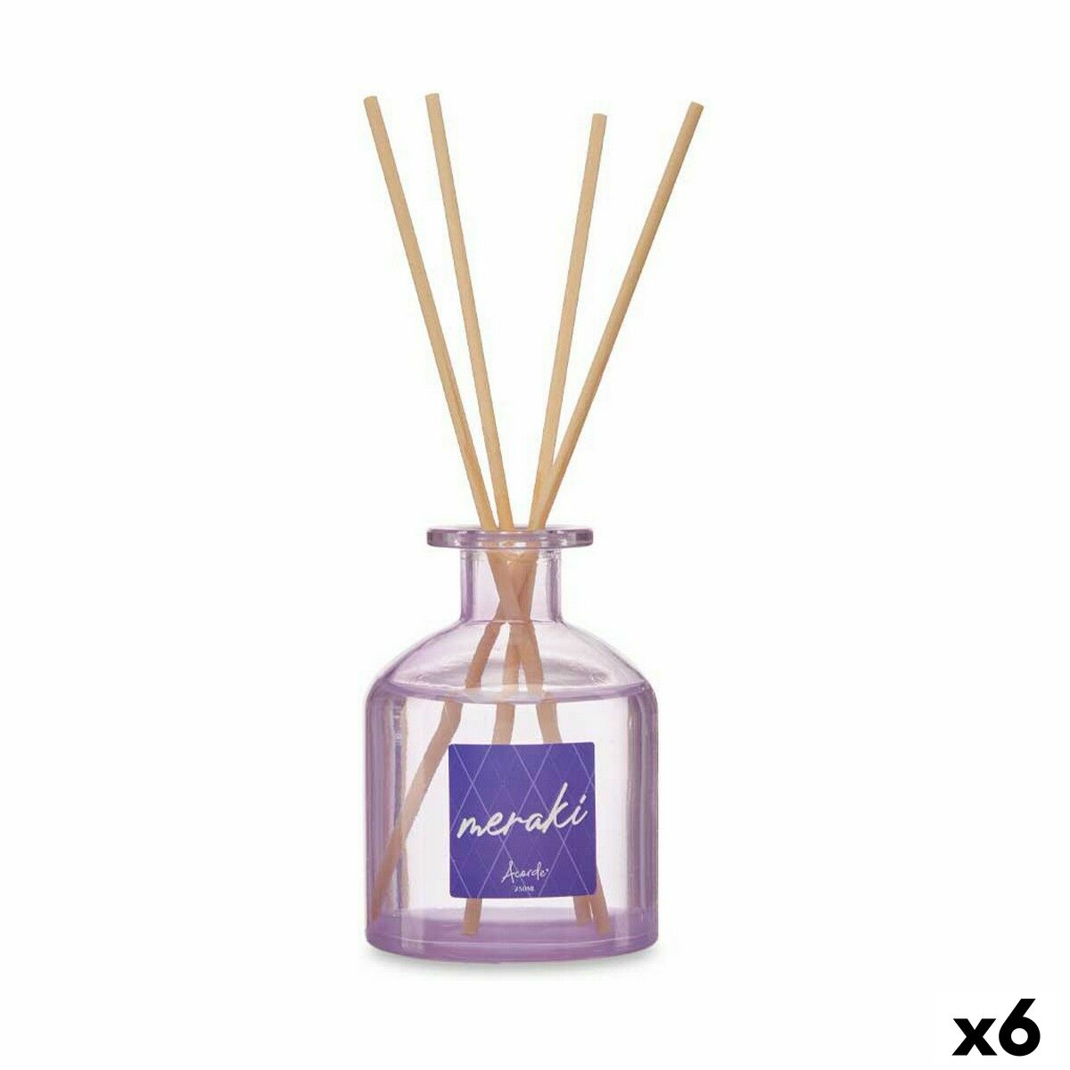 4899888571193 - Parfümierte Stäbe 250ML-F Violett 250 ml (6 Stück) 4899888571193 - Parfümierte Stäbe 250ML-F Violett 250 ml (6 Stück)