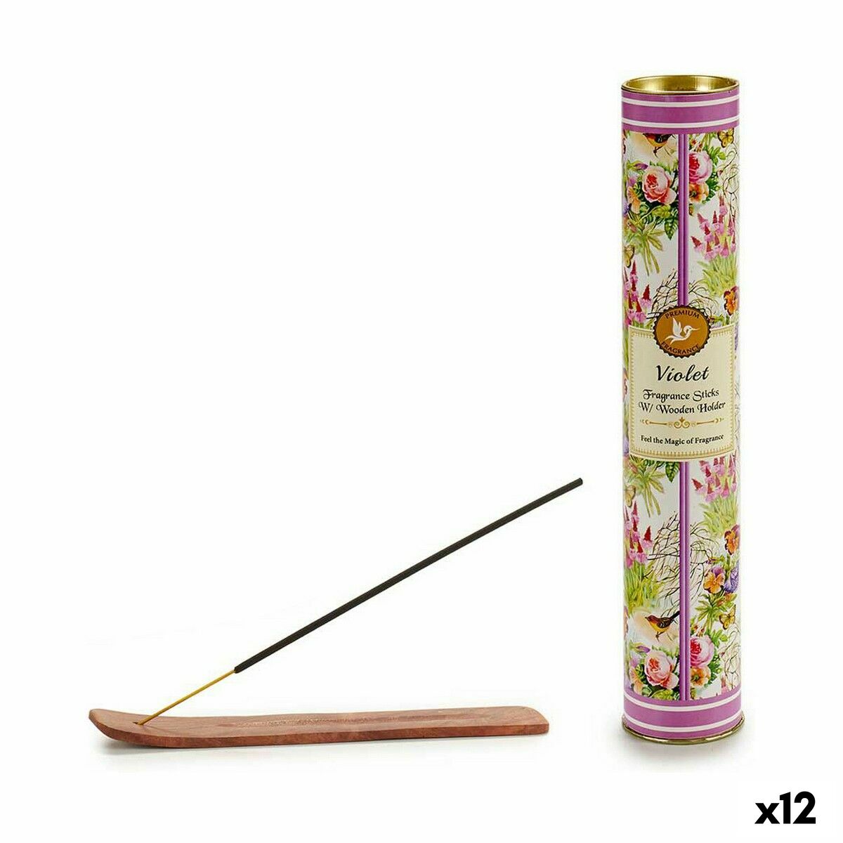 4899888601289 - Weihrauch AD6002 Violett Mit Unterstützung (12 Stück)