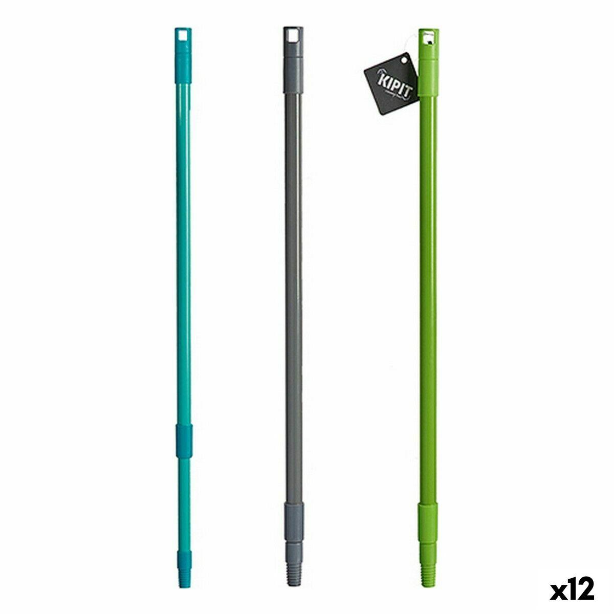 4899888603191 - Besenstiel CC16890-B Metall Kunststoff 120 cm Ausziehbar (12 Stück) 4899888603191 - Besenstiel CC16890-B Metall Kunststoff 120 cm Ausziehbar (12 Stück)