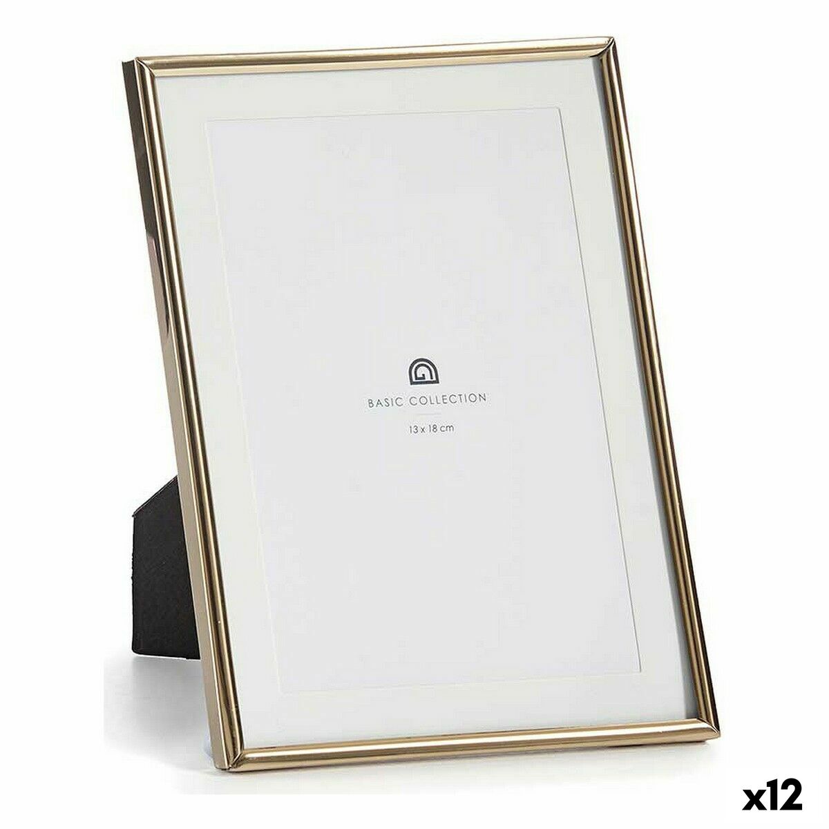 4899888604563 - Fotorahmen kristallgoldener Stahl (12 Einheiten) 4899888604563 - Fotorahmen kristallgoldener Stahl (12 Einheiten)