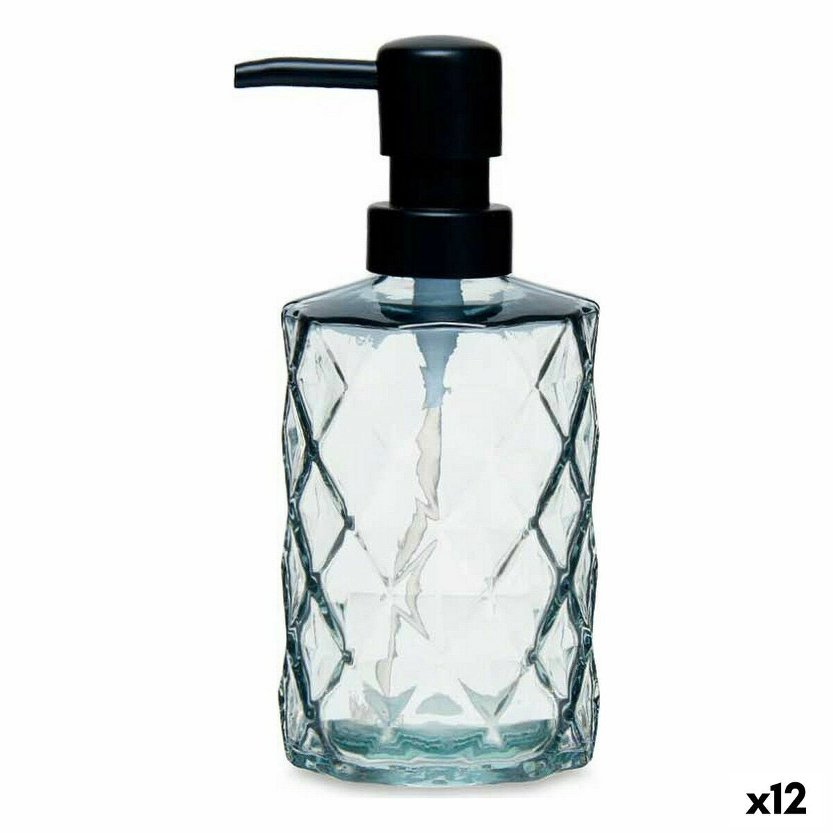 4899888605379 - Seifenspender CN-B5463VB-1-368 Schwarz Kristall Kunststoff Diamant 410 ml 9 x 18 x 7 cm (12 Stück) 4899888605379 - Seifenspender CN-B5463VB-1-368 Schwarz Kristall Kunststoff Diamant 410 ml 9 x 18 x 7 cm (12 Stück)