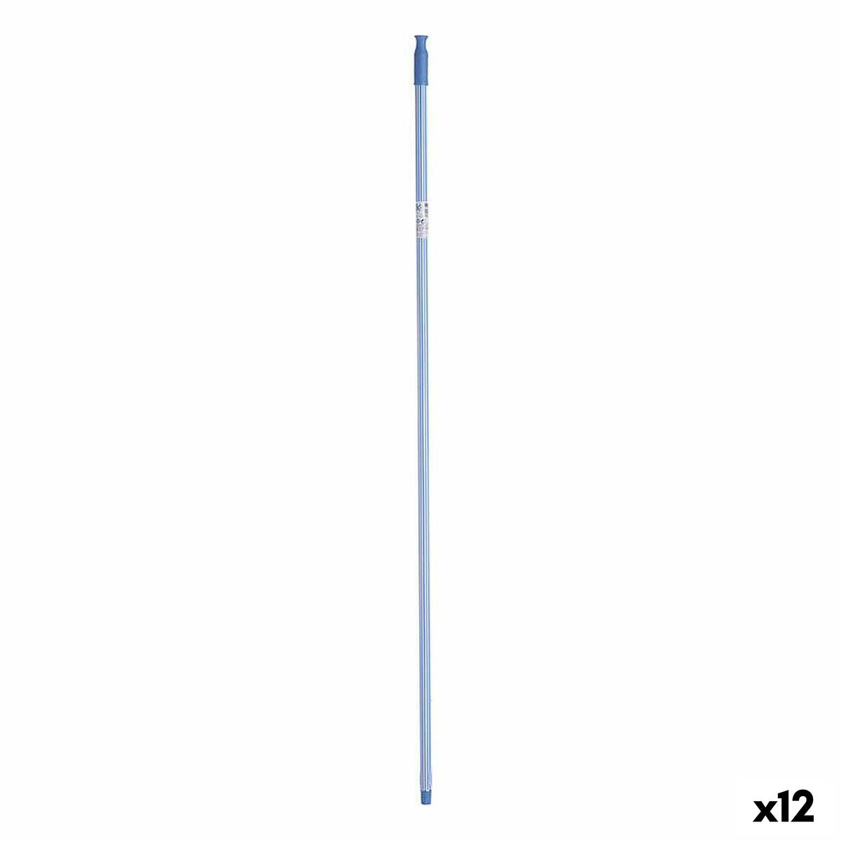 4899888605935 - Besenstiel Streifen 23 x 130 x 23 cm Blau Metall (12 Stück) 4899888605935 - Besenstiel Streifen 23 x 130 x 23 cm Blau Metall (12 Stück)