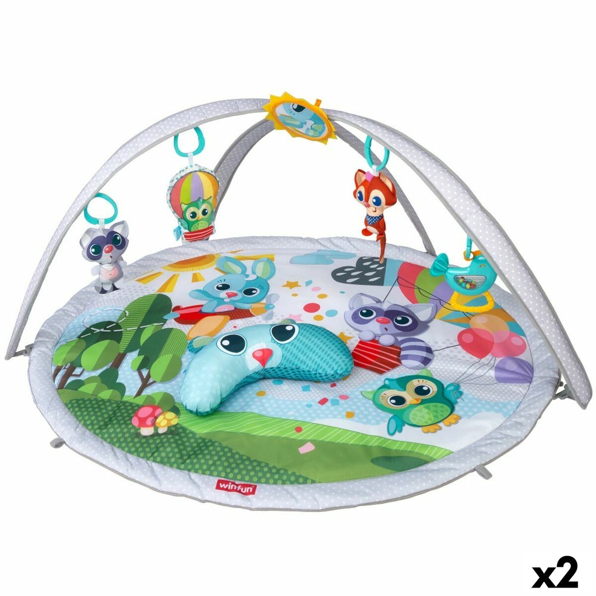 4899888607106 - Spielmatte Wald (2 Stück)