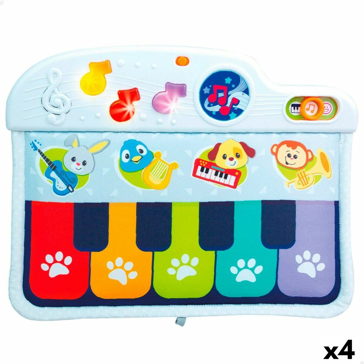 4899888607182 - Interaktives Klavier für Babys 42 x 3 x 32 cm (4 Einheiten)