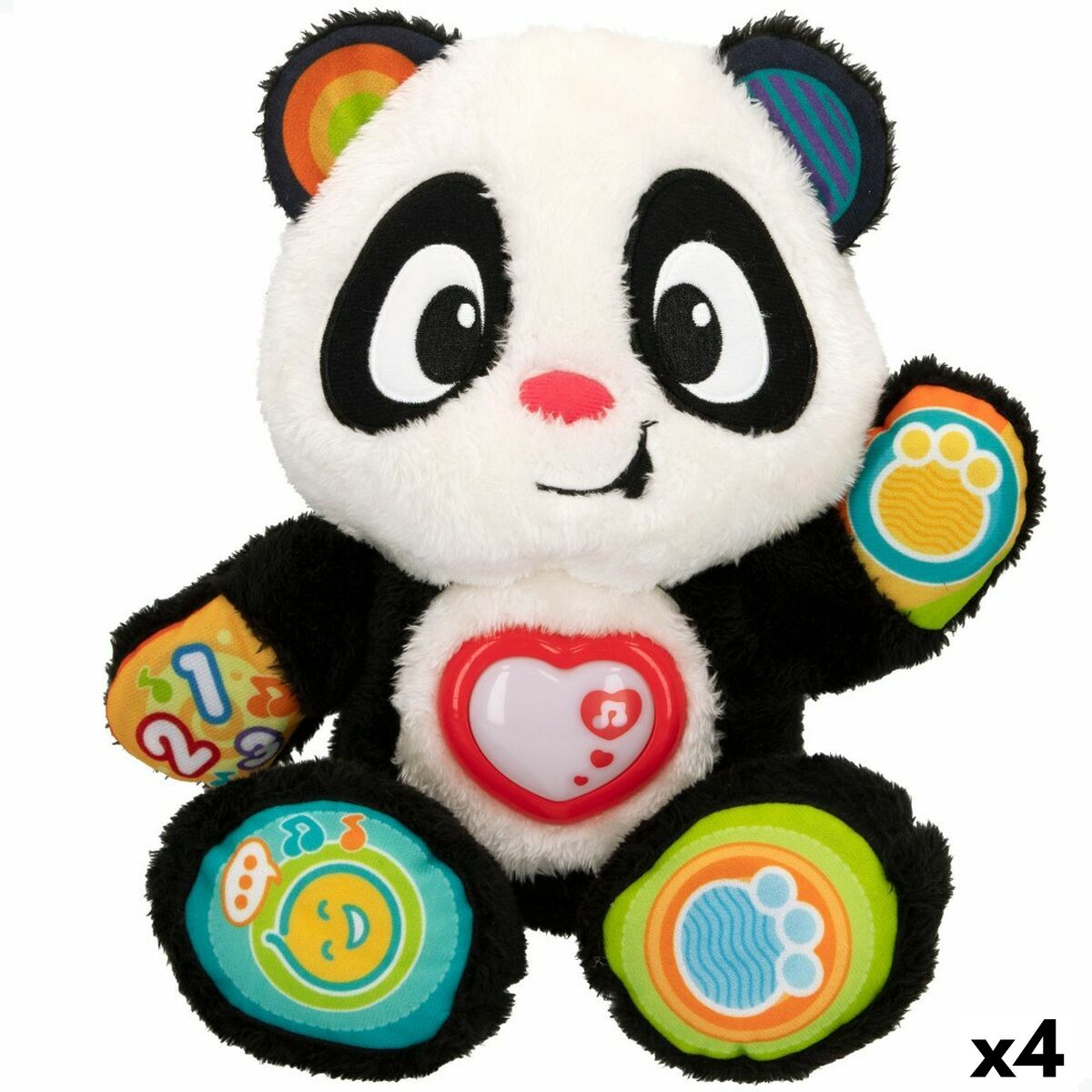 4899888607205 - Baby Spielzeug Panda Bear 27 x 33 x 14 cm (4 Einheiten)