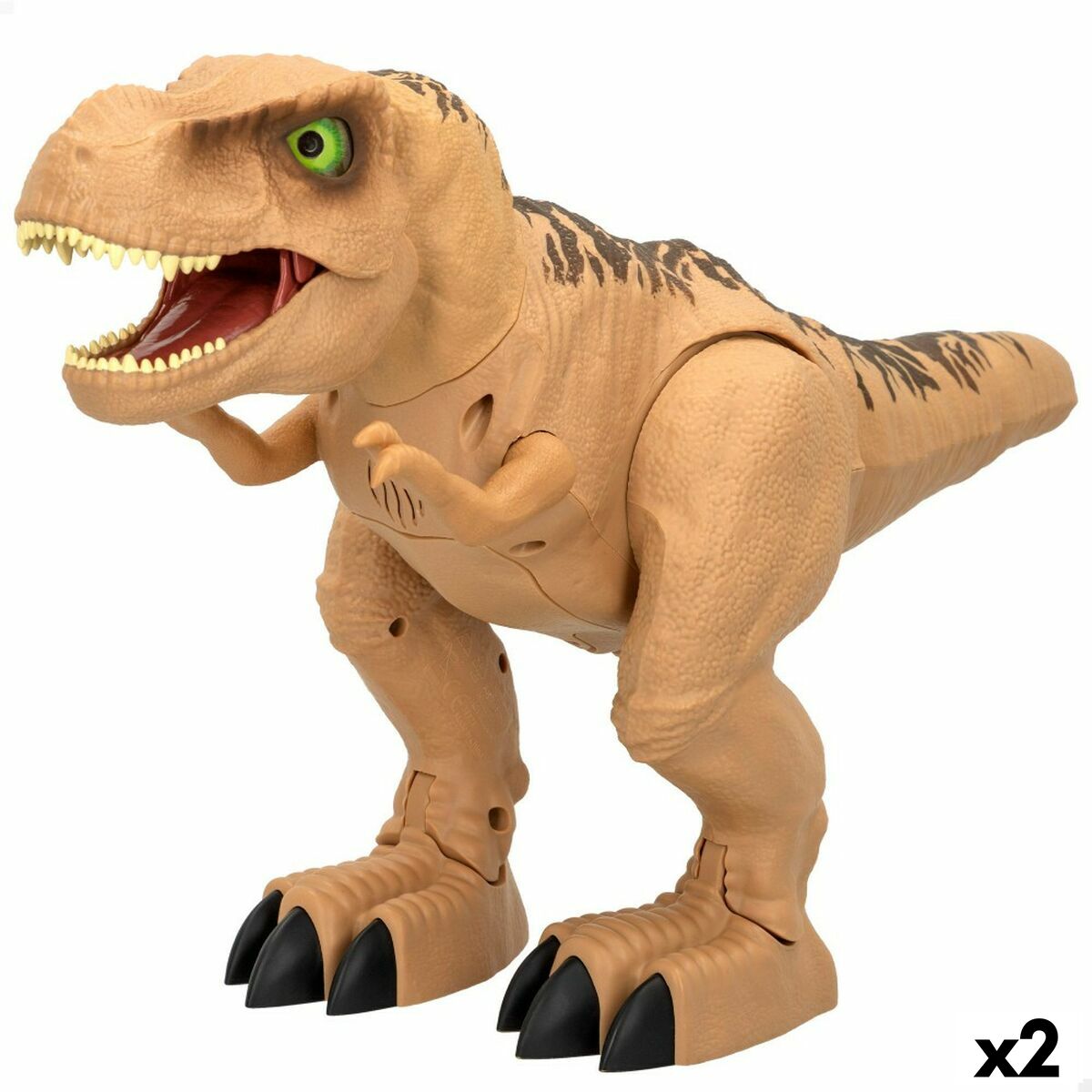 4899888608356 - Dinosaurier T-Rex 2 Stück 45 x 28 x 15 cm