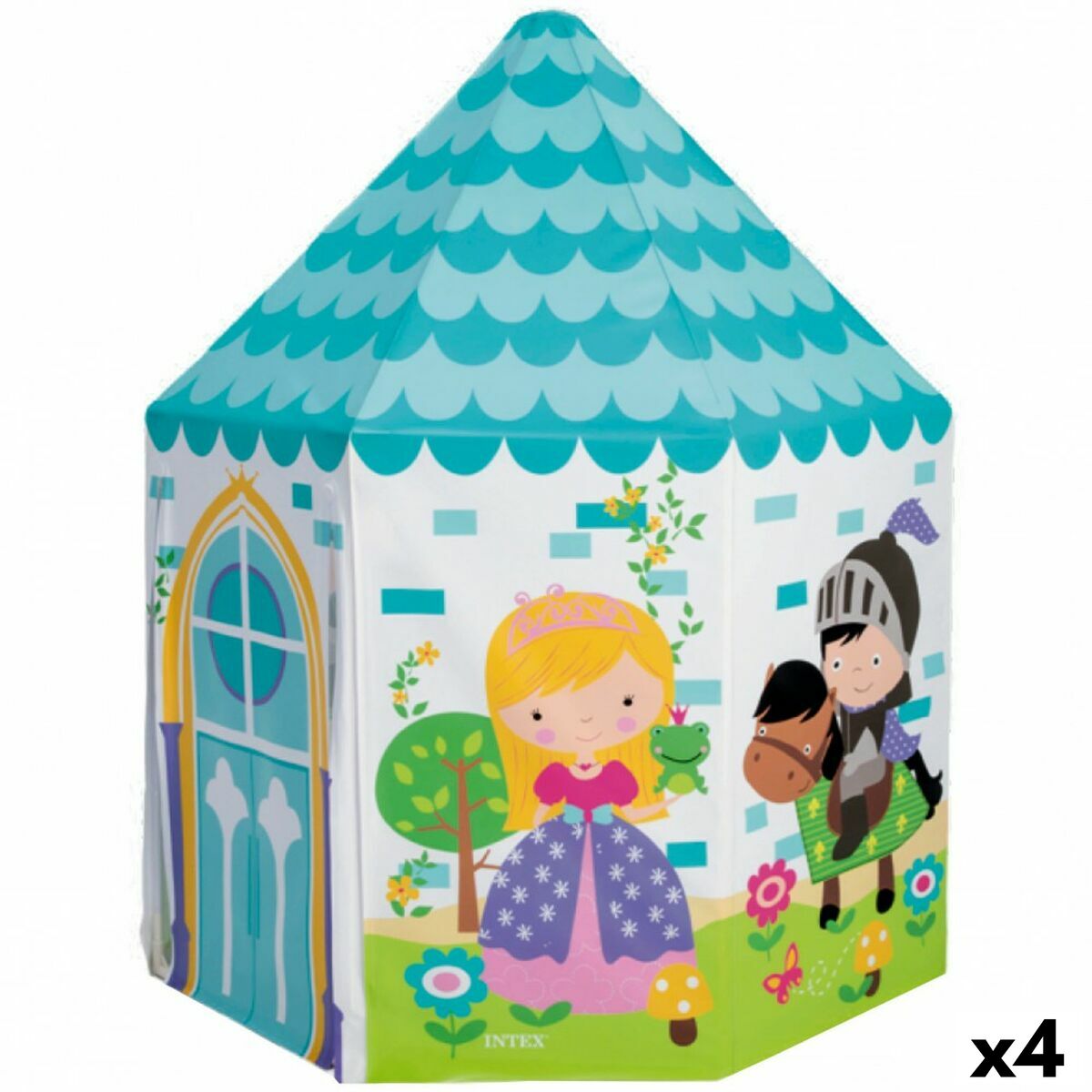 4899888610687 - Childrens play house Princess 104 x 104 x 130 cm (4 Units)