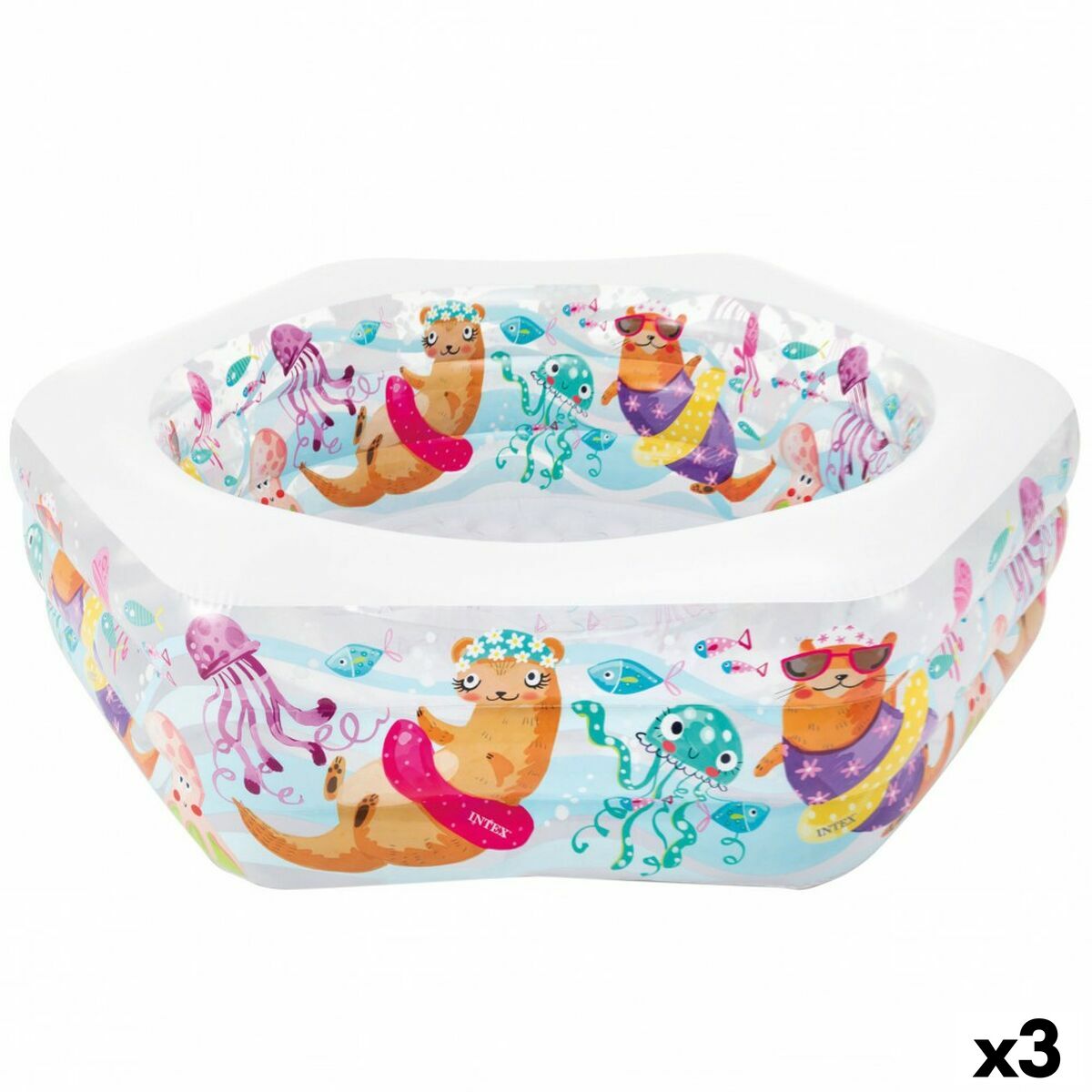 4899888610878 - Aufblasbarer Pool Acuario 510 L 191 x 61 x 178 cm (3 Stück) 4899888610878 - Aufblasbarer Pool Acuario 510 L 191 x 61 x 178 cm (3 Stück)