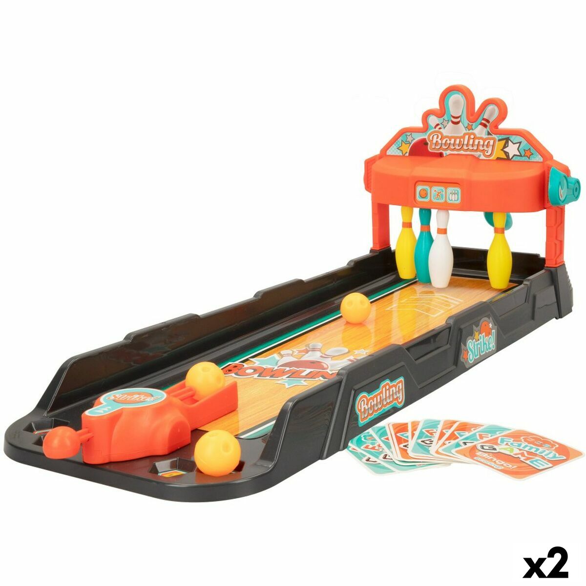 4899888611707 - Zielschießen-Spiel Bowling 24 x 23 x 625 cm (2 Stück)