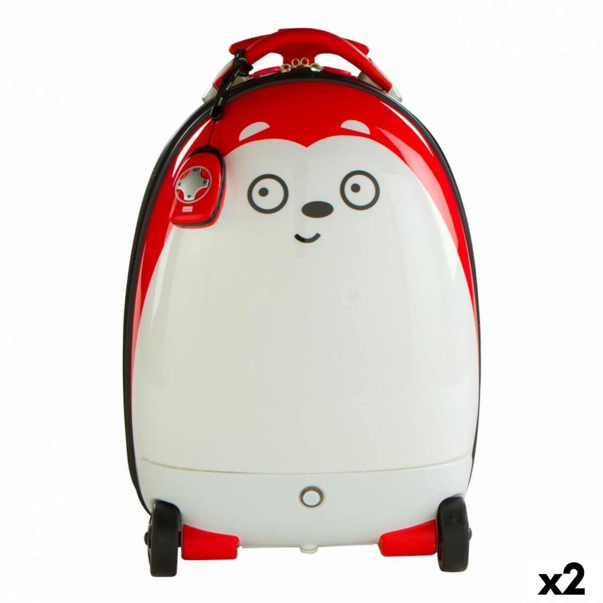 4899888612117 - Trolley Rucksack Für Kinder Funksteuerung Igel 24 GHz 345 x 47 x 27 cm (2 Stück)