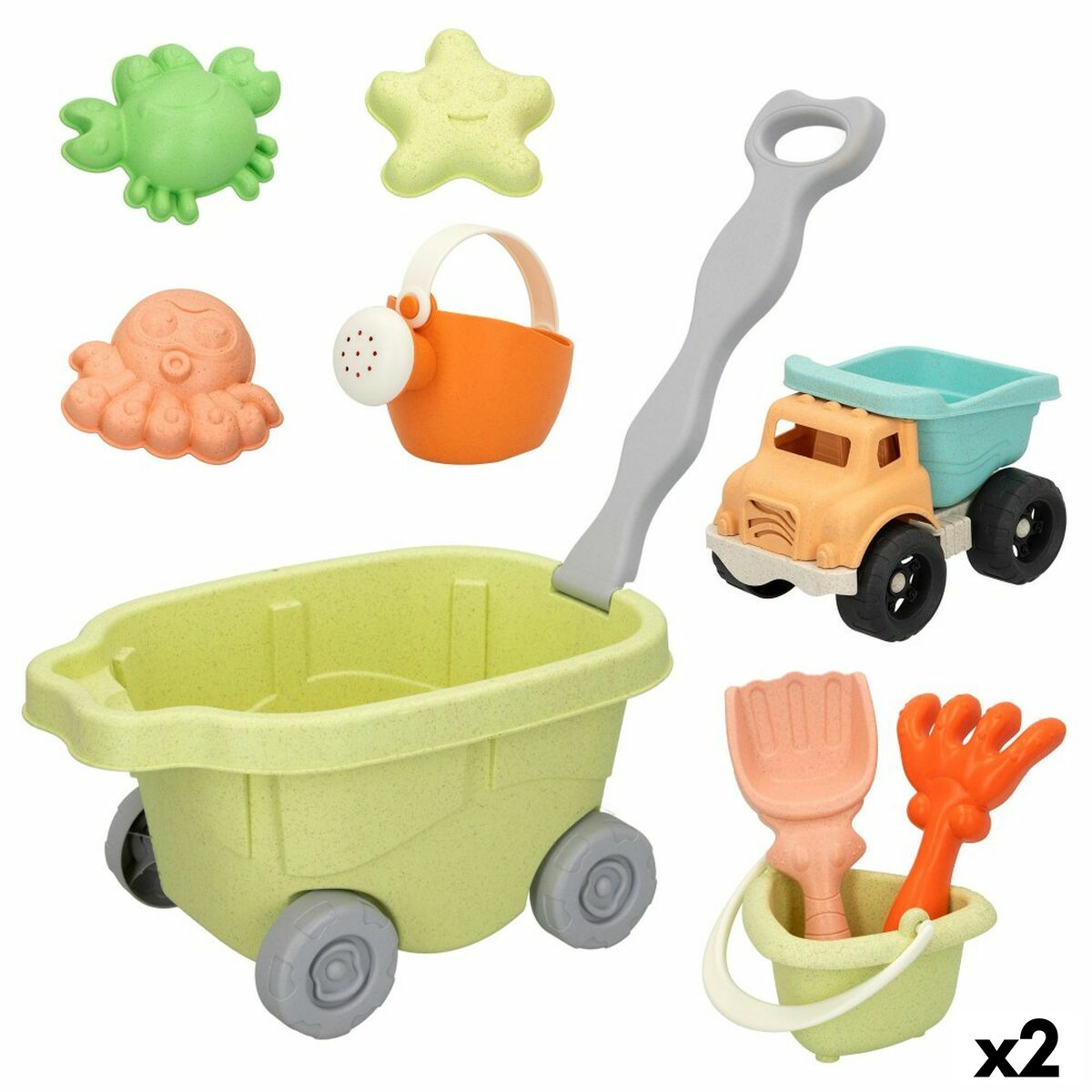 4899888612193 - Strandspielzeug Set 165 x 11 x 11 cm (2 Einheiten)