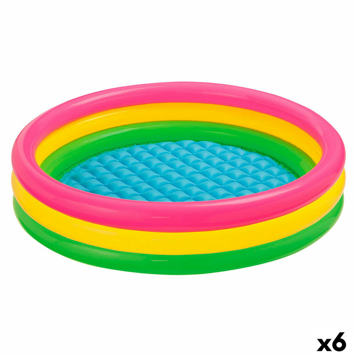 4899888613657 - Aufblasbares Planschbecken für Kinder Sunset Ringe 131 L 114 x 25 x 114 cm (6 Stück) 4899888613657 - Aufblasbares Planschbecken für Kinder Sunset Ringe 131 L 114 x 25 x 114 cm (6 Stück)