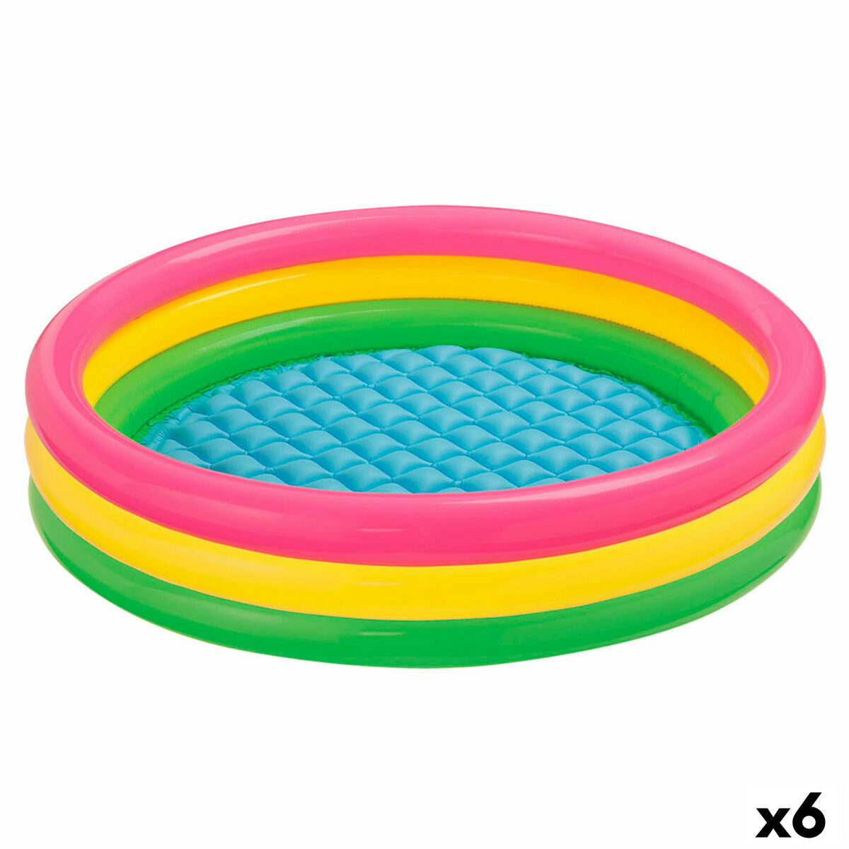 4899888613664 - Aufblasbares Planschbecken für Kinder Sunset Ringe 275 L 147 x 33 x 147 cm (6 Stück) 4899888613664 - Aufblasbares Planschbecken für Kinder Sunset Ringe 275 L 147 x 33 x 147 cm (6 Stück)