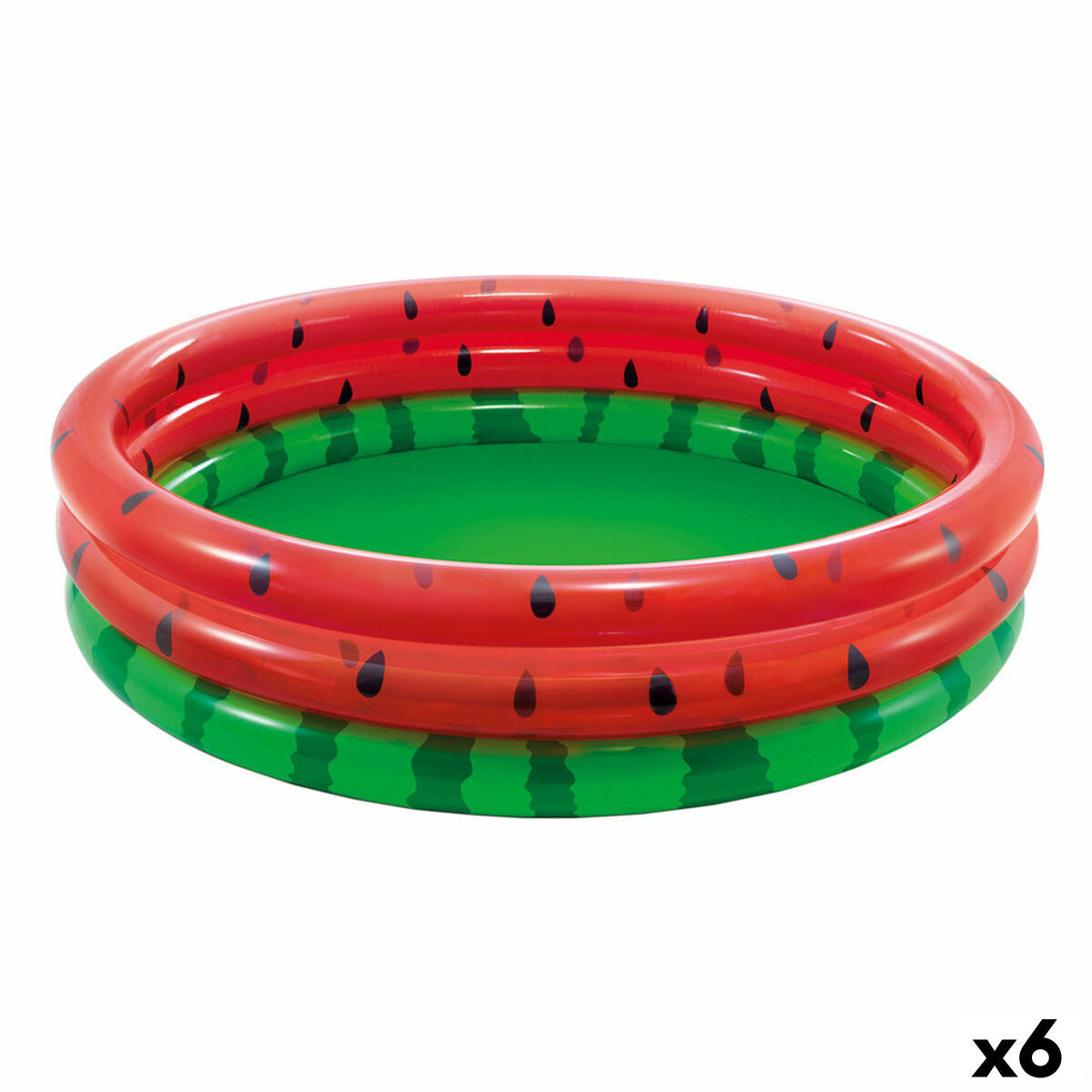 4899888613732 - Aufblasbares Planschbecken für Kinder Wassermelone Ringe 581 L 168 x 38 x 168 cm (6 Stück) 4899888613732 - Aufblasbares Planschbecken für Kinder Wassermelone Ringe 581 L 168 x 38 x 168 cm (6 Stück)