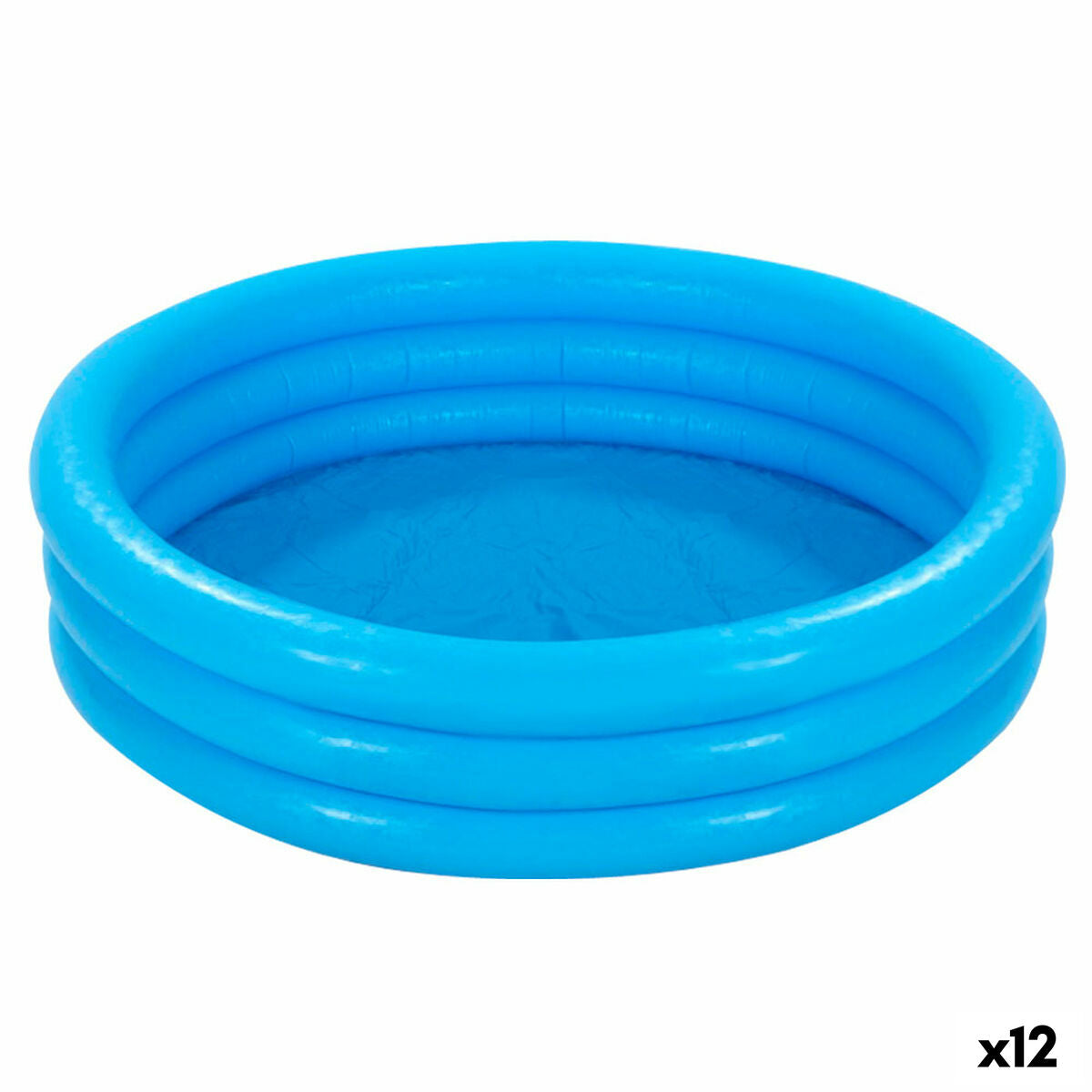 4899888613770 - Aufblasbares Planschbecken für Kinder Blau Ringe 156 L 114 x 25 cm (12 Stück) 4899888613770 - Aufblasbares Planschbecken für Kinder Blau Ringe 156 L 114 x 25 cm (12 Stück)