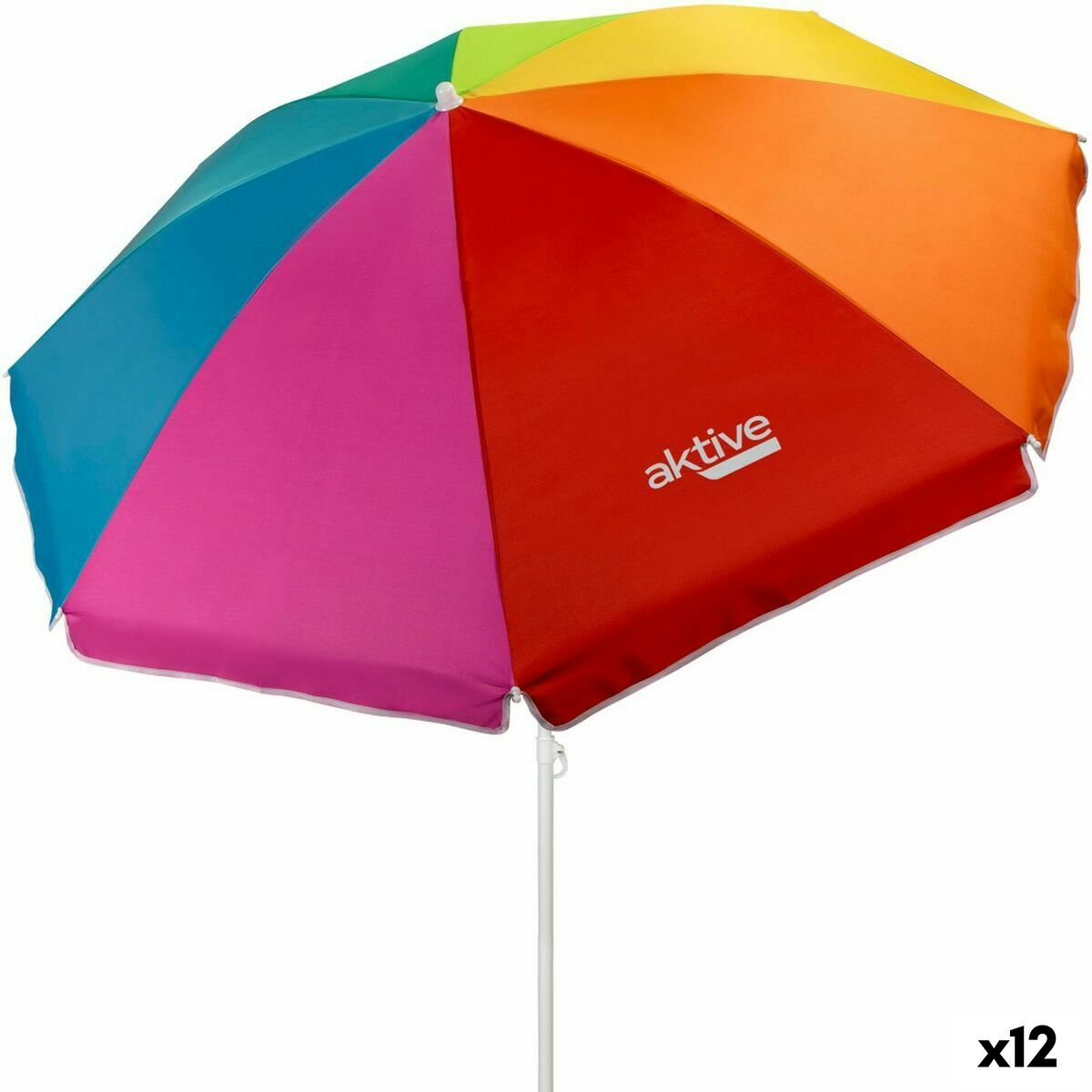 4899888614180 - Sunshade mehrfarbiger Stahl 180 x 185 x 180 cm (12 Einheiten)
