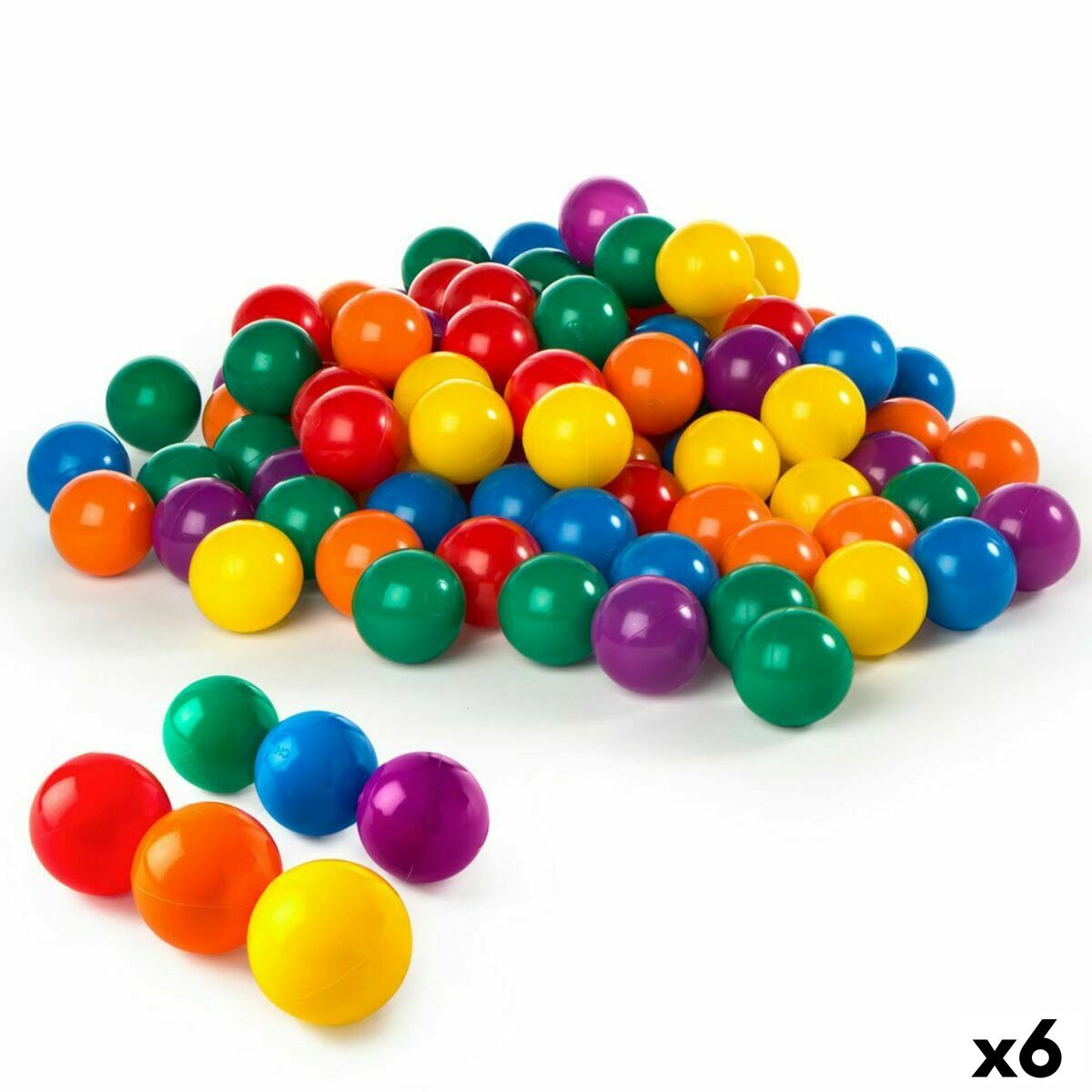 4899888614760 - Bälle FUN BALLZ 8 x 8 x 8 cm (6 Stück)