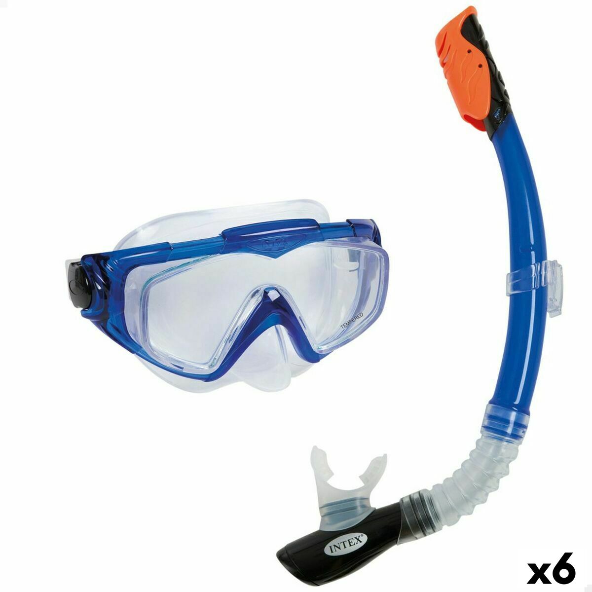 4899888614913 - Taucherbrille mit Schnorchel Aqua Pro Blau 4899888614913 - Taucherbrille mit Schnorchel Aqua Pro Blau