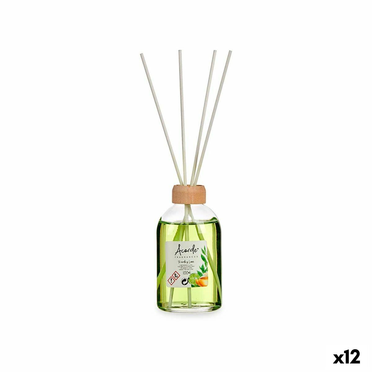 4899888617044 - Parfümierte Stäbe 83661 Neongrün Grüner Tee 100 ml (12 Stück) 4899888617044 - Parfümierte Stäbe 83661 Neongrün Grüner Tee 100 ml (12 Stück)