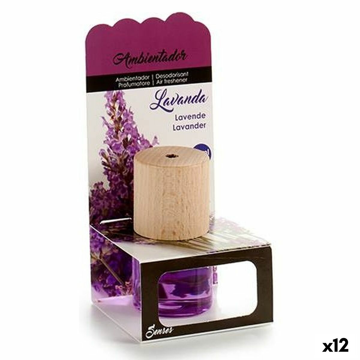 4899888617396 - Lufterfrischer Lavendel (12 Stück) 4899888617396 - Lufterfrischer Lavendel (12 Stück)