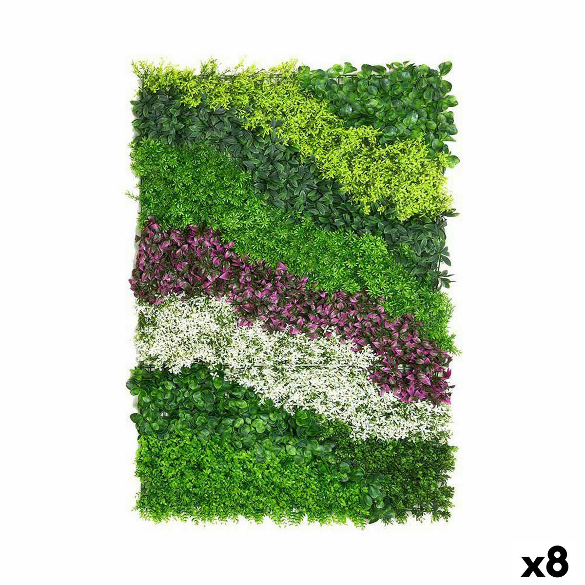 4899888618447 - Set für vertikalen Garten Blumenfeld Bunt Kunststoff 100 x 5 x 150 cm (8 Stück)