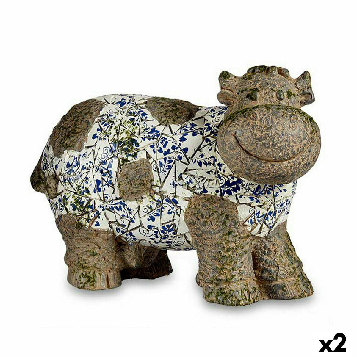 4899888620341 - Decorative Garden Figure ZD18066 Polyresin Cow 185 x 335 x 465 cm (2 Units)