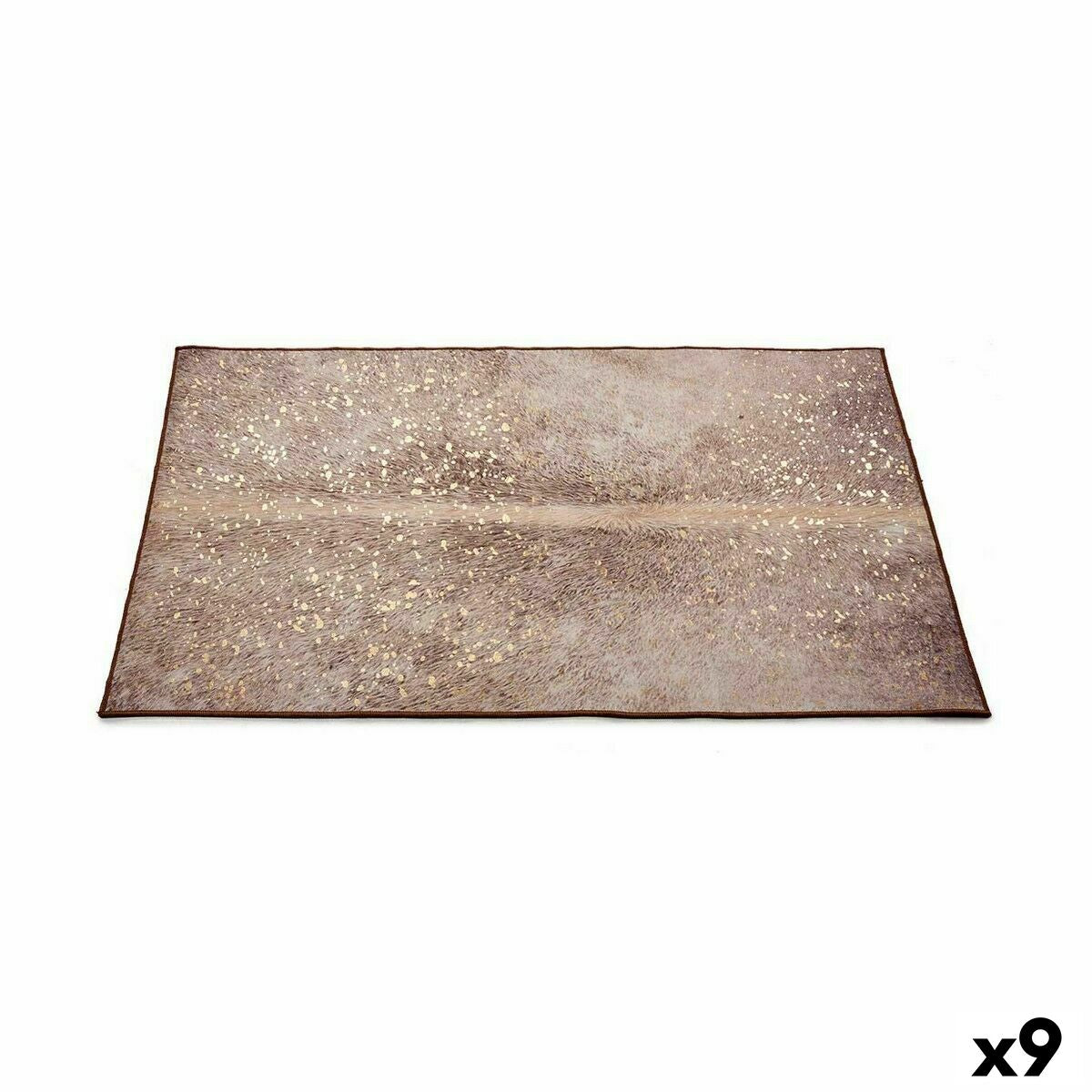 4899888620754 - Teppich Weiß Braun 150 x 100 cm (9 Stück)