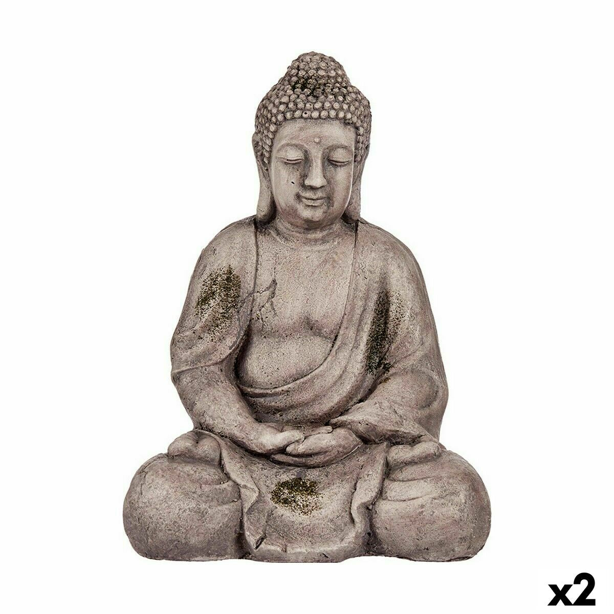 4899888621393 - Dekorative Gartenfigur Buddha Polyresin 23 x 42 x 30 cm (2 Stück)