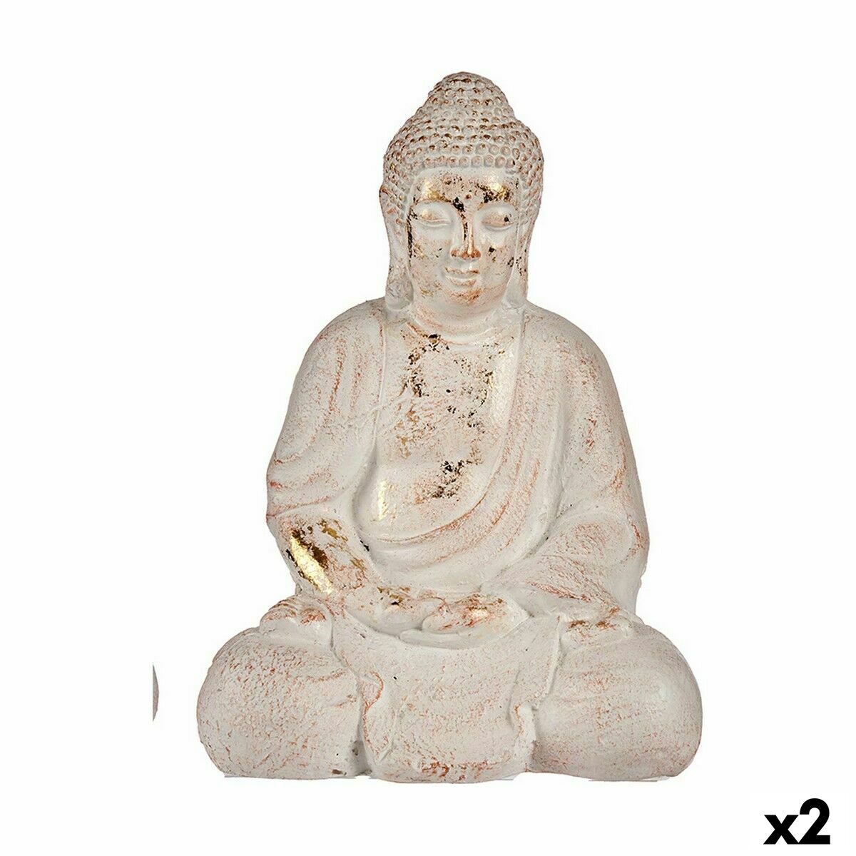 4899888621409 - Dekorative Gartenfigur Buddha Polyresin 225 x 415 x 295 cm (2 Stück)