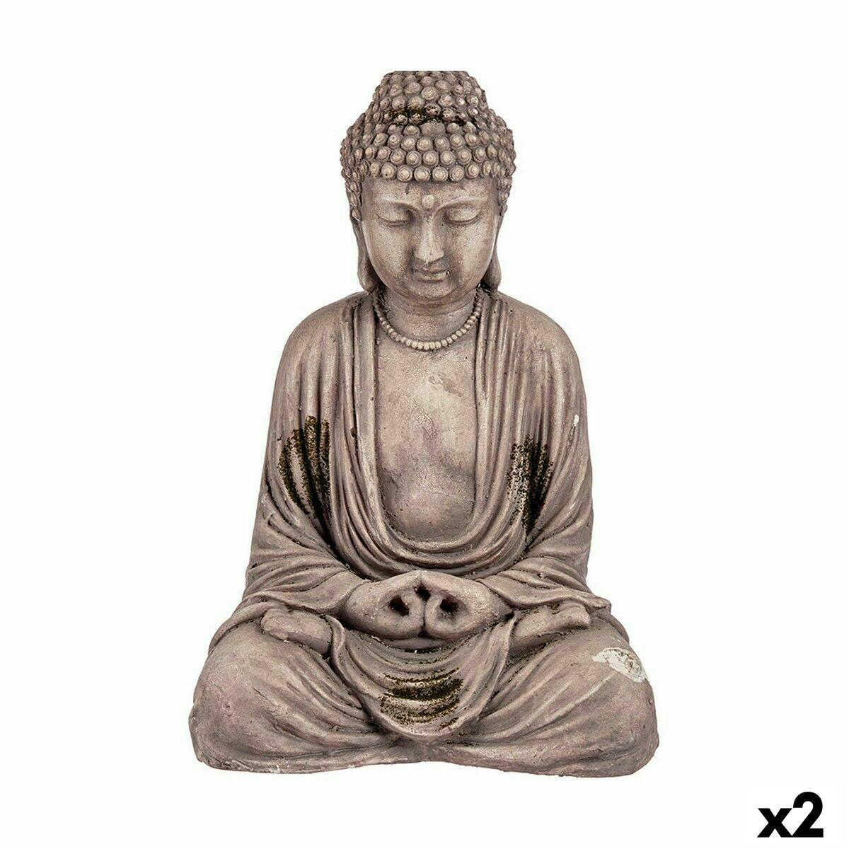 4899888621416 - Dekorative Gartenfigur Buddha Polyresin 225 x 405 x 27 cm (2 Stück)