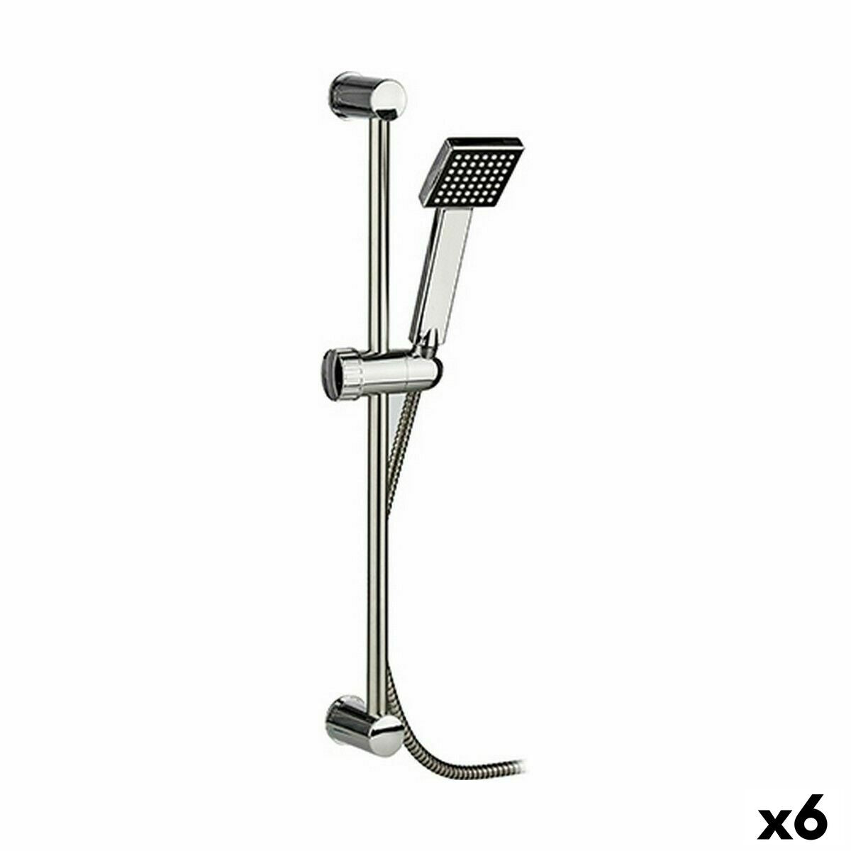 4899888622055 - Ein Duschkopf mit Schlauch zum Lenken des Wasserstrahls 9721159BC 9721159BC Silber Stahl Kunststoff Quadratisch 18 x 8 x 725 cm 3 Stück ( 4899888622055 - Ein Duschkopf mit Schlauch zum Lenken des Wasserstrahls 9721159BC 9721159BC Silber Stahl Kunststoff Quadratisch 18 x 8 x 725 cm 3 Stück (