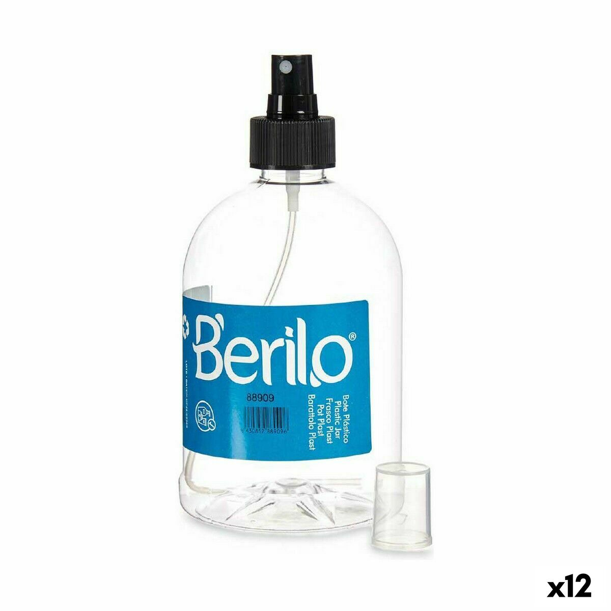 4899888622413 - Sprinkler BPPY0501BKCR Schwarz Durchsichtig Kunststoff 500 ml (12 Stück) 4899888622413 - Sprinkler BPPY0501BKCR Schwarz Durchsichtig Kunststoff 500 ml (12 Stück)