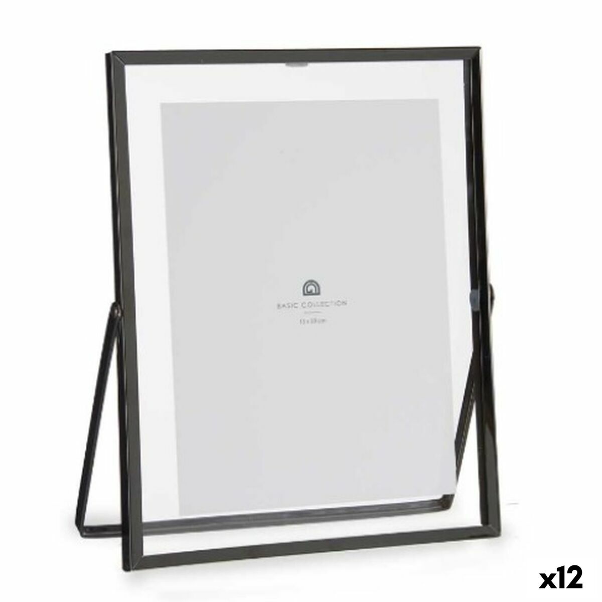 4899888625810 - Fotorahmen Schwarz Metall Glas Kunststoff 205 x 1 x 252 cm (12 Stück)