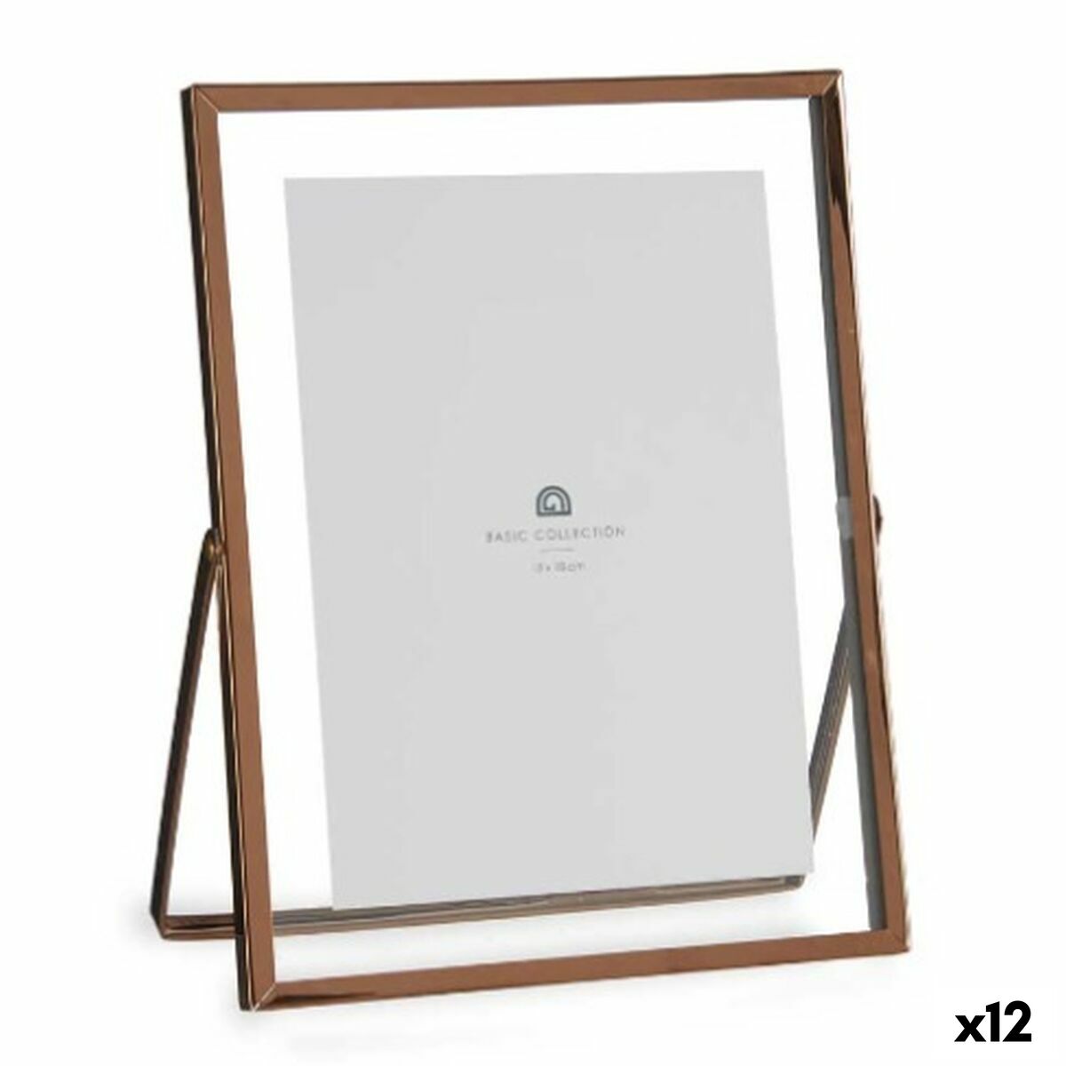 4899888625841 - Fotorahmen Kupfer Metallglas Kunststoff 185 x 1 x 23 cm (12 Einheiten)