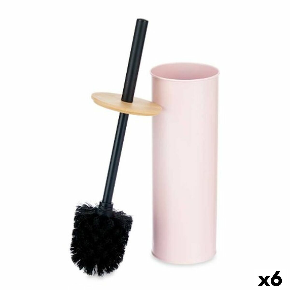 4899888630555 - Toilettenbürste B1041C BAMBOO - 399 Rosa Metall Bambus Kunststoff 95 X 27 X 95 cm (6 Stück) 4899888630555 - Toilettenbürste B1041C BAMBOO - 399 Rosa Metall Bambus Kunststoff 95 X 27 X 95 cm (6 Stück)