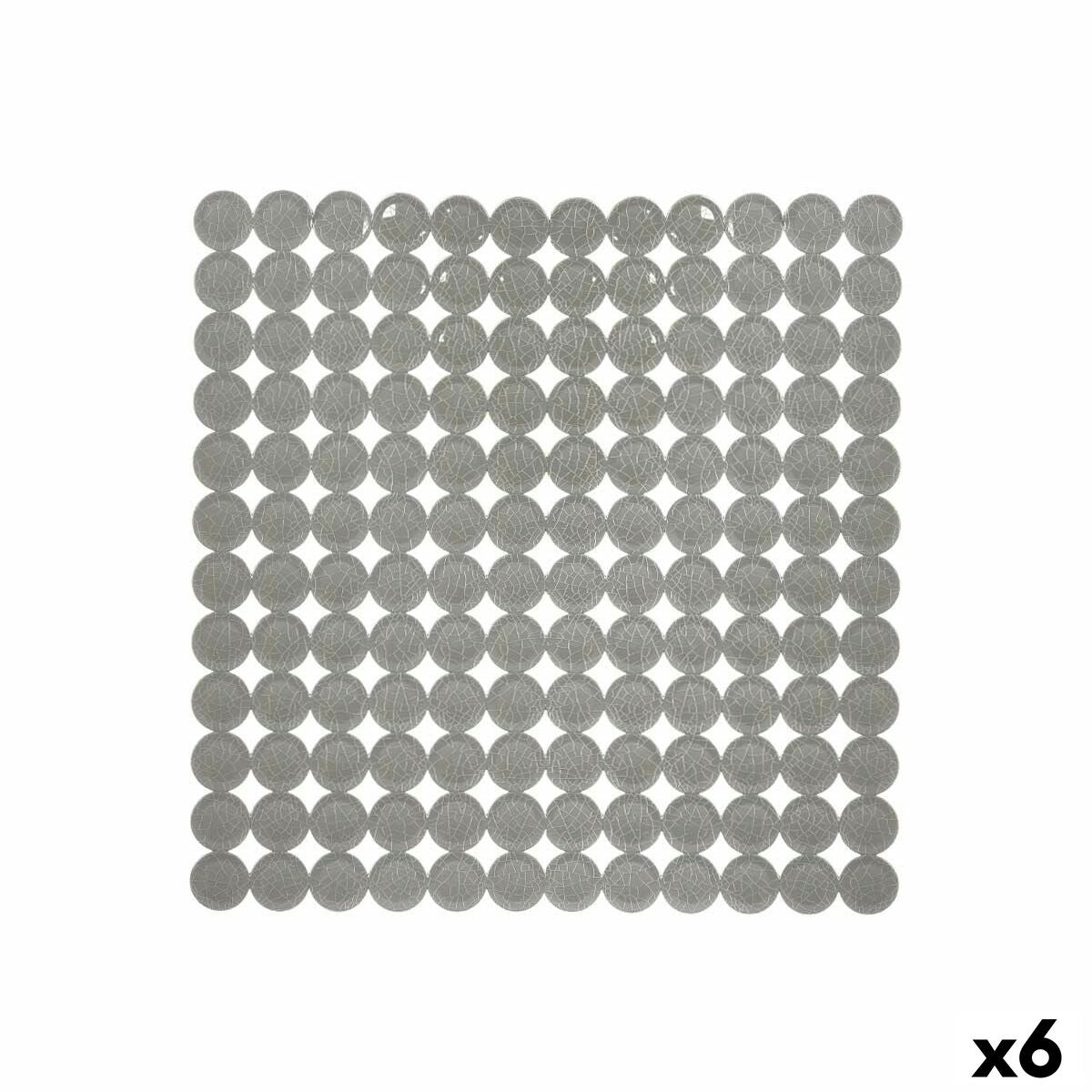 4899888630807 - Rutschfeste Duschmatte Grau PVC 54 x 54 x 1 cm (6 Stück) 4899888630807 - Rutschfeste Duschmatte Grau PVC 54 x 54 x 1 cm (6 Stück)