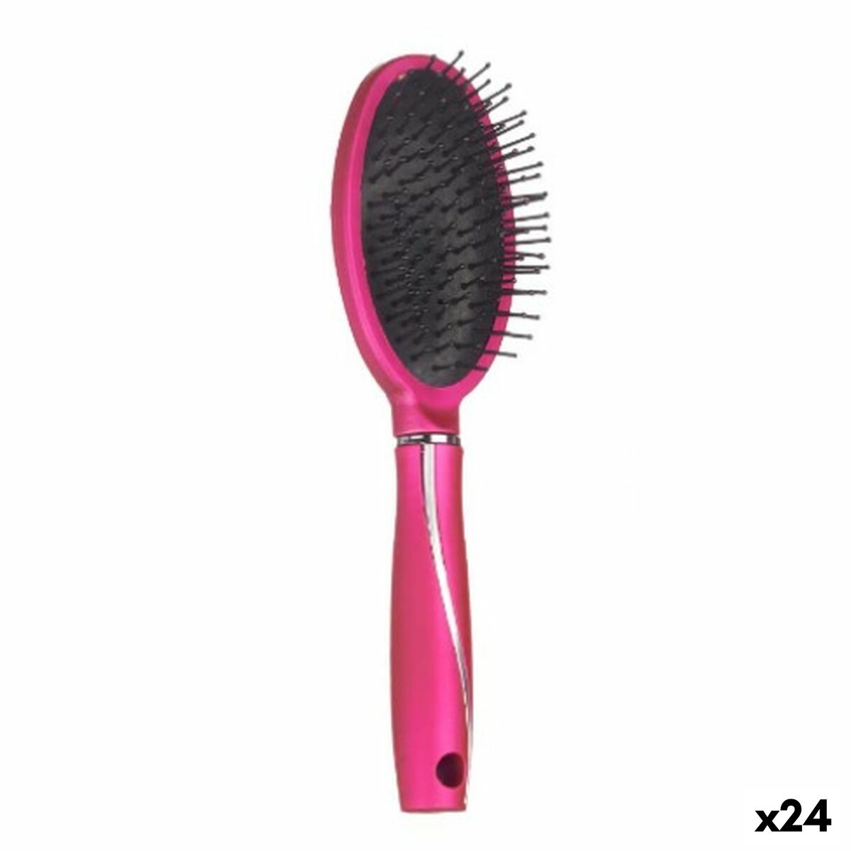 4899888636076 - Brush 350 Fuchsia Silicone Plastic (24 Units)