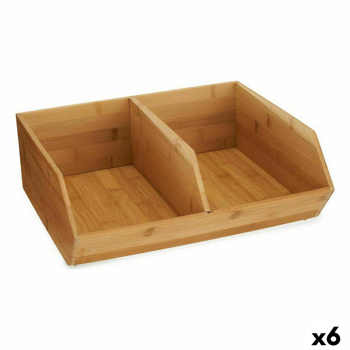 4899888637615 - Stapelbare Organizer-Box JWKW-5152 (2) Braun Bambus 345 x 13 x 31 cm (6 Stück) 4899888637615 - Stapelbare Organizer-Box JWKW-5152 (2) Braun Bambus 345 x 13 x 31 cm (6 Stück)