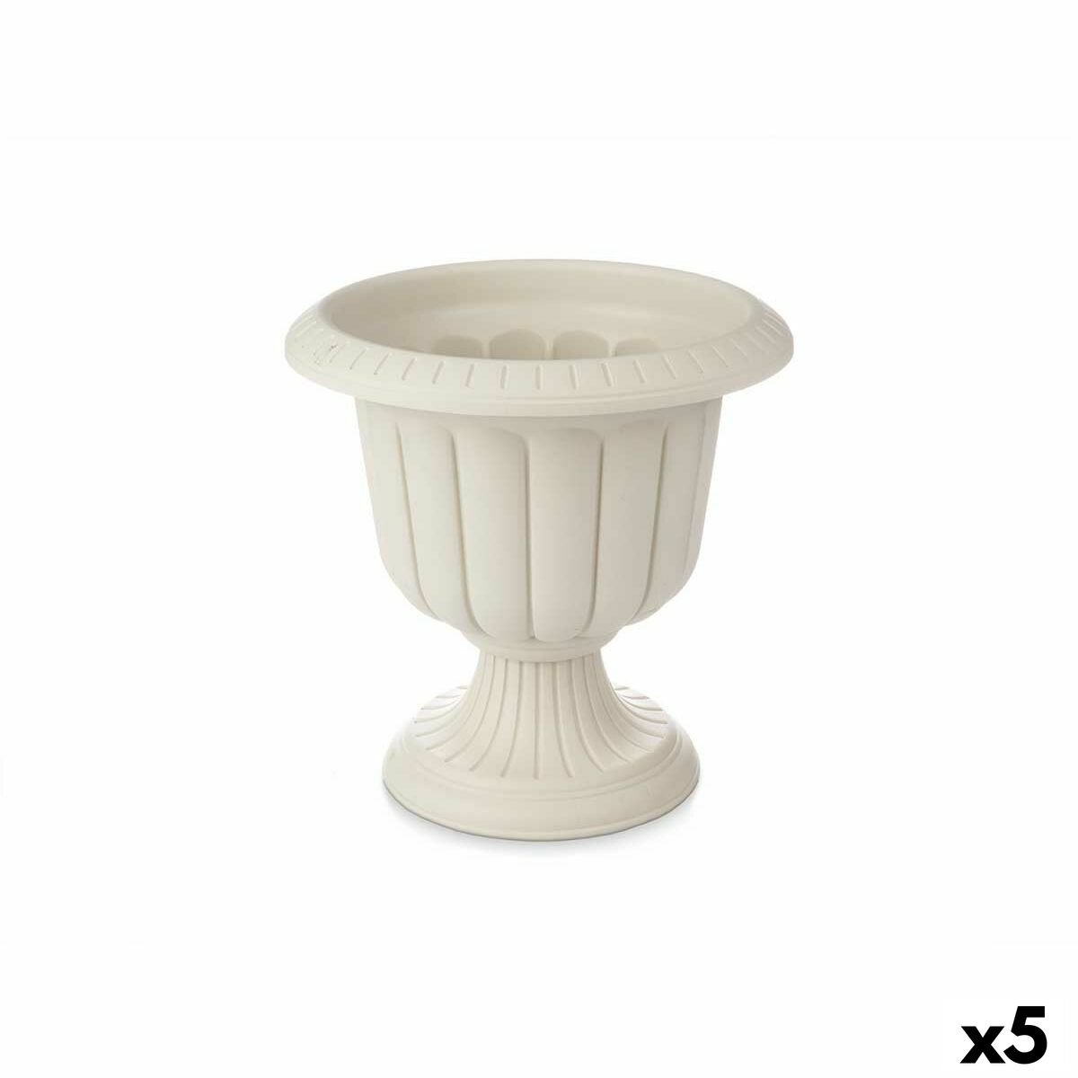 4899888639756 - Planter N00201204 Beige Plastic Wineglass 478 x 47 x 478 cm (5 Units)