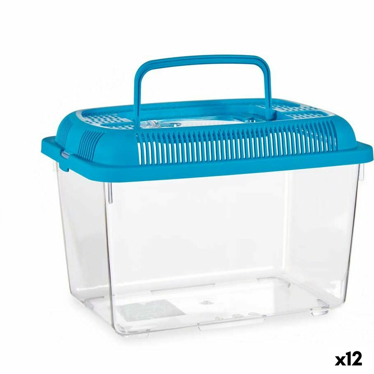 4899888642732 - Fischbecken Mit Griff Mittel Blau Kunststoff 3 L 17 x 16 x 24 cm (12 Stück) 4899888642732 - Fischbecken Mit Griff Mittel Blau Kunststoff 3 L 17 x 16 x 24 cm (12 Stück)