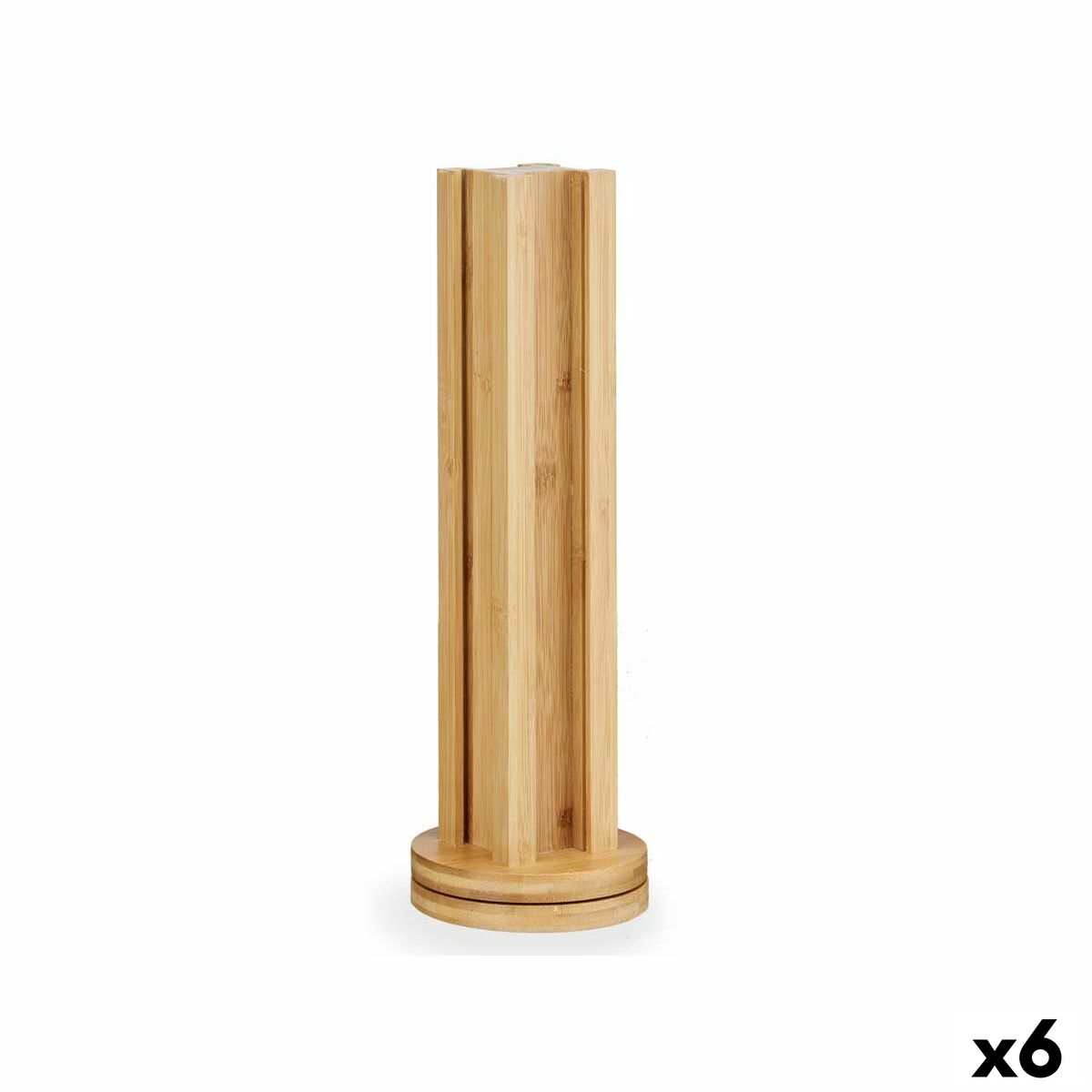 4899888644897 - Stand für 36 Kaffeekapseln CN-KT225036 Bambus 11 x 11 x 34 cm Drehung (6 Einheiten) 4899888644897 - Stand für 36 Kaffeekapseln CN-KT225036 Bambus 11 x 11 x 34 cm Drehung (6 Einheiten)